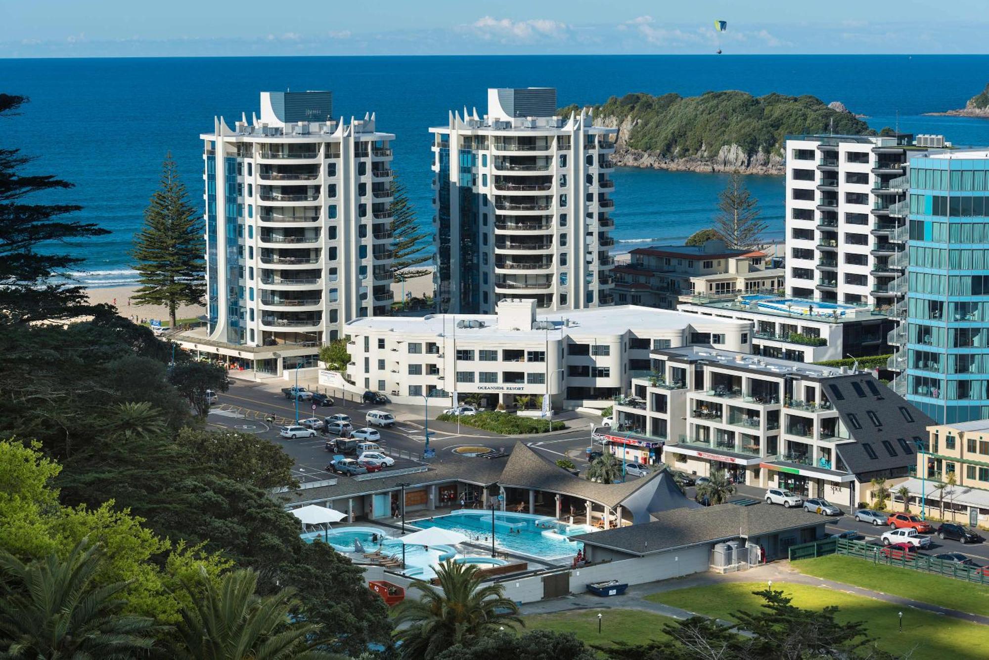Beach Side Bliss - Oceanside Mount Maunganui Eksteriør billede